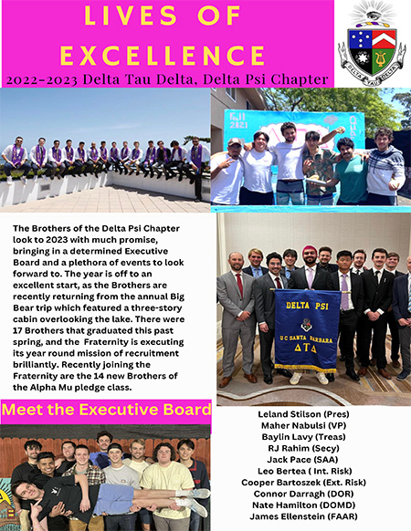 Delta Psi Newsletter - 2022-2023